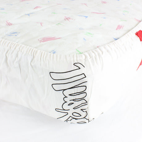 Nebraska Huskers Baby Crib Fitted Sheet