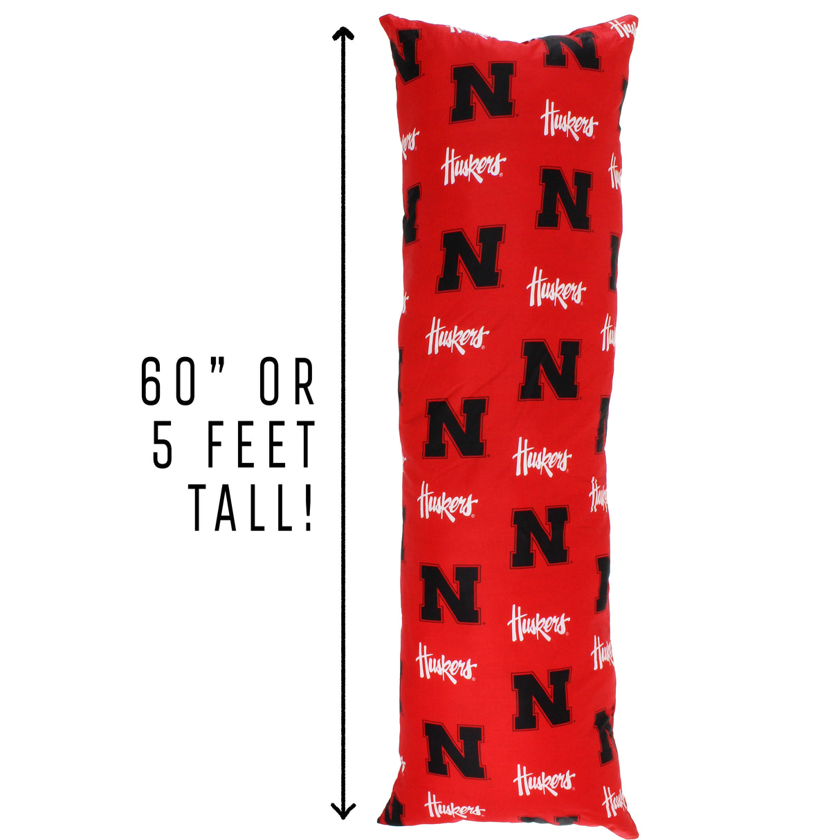 Nebraska Huskers Body Pillow
