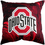 Ohio State Buckeyes 2 Sided Color Swept Decorative Pillow, 16" x 16"