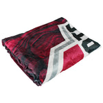 Ohio State Buckeyes Sublimated Soft Throw Blanket