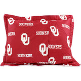 Oklahoma Sooners Pillow Sham