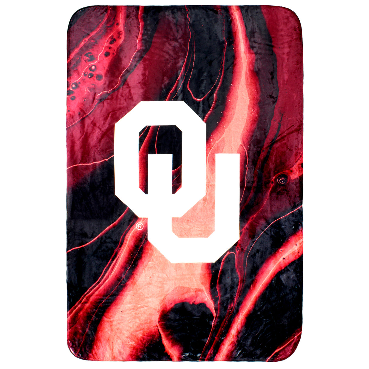 Oklahoma Sooners Sublimated Soft Throw Blanket