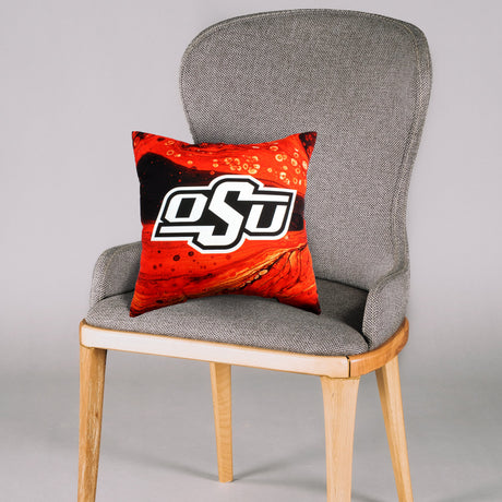 Oklahoma State Cowboys 2 Sided Color Swept Decorative Pillow, 16" x 16"