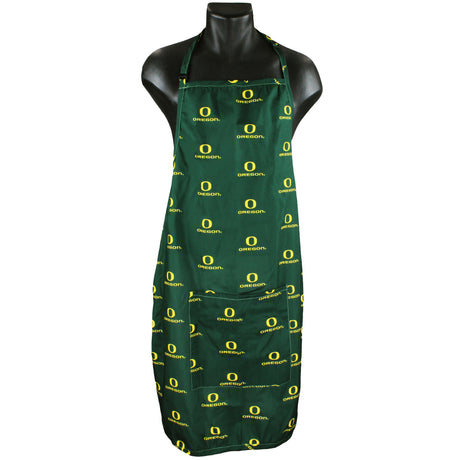 Oregon Ducks Grilling Tailgating Apron with 9" Pocket, Adjustable