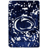 Penn State Nittany Lions Plush Throw Blanket, Bedspread, 86" x 63"