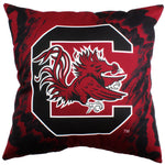 South Carolina Gamecocks 2 Sided Color Swept Decorative Pillow, 16" x 16"