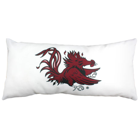 South Carolina Gamecocks 2 Sided Bolster Travel Pillow, 16" x 6", Made in the USA