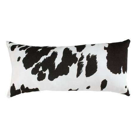 Cow Print Decorative Pillow, Made in the USA