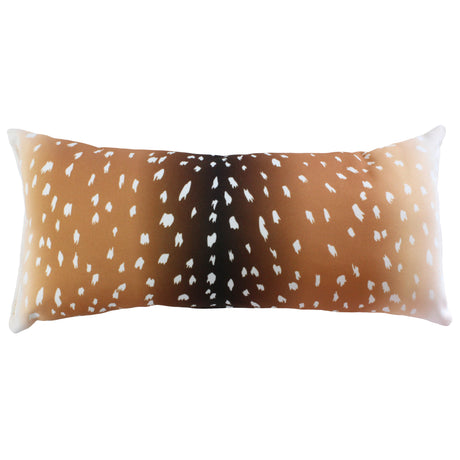 Deer Print Decorative Pillow, Made in the USA