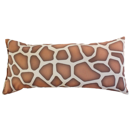 Giraffe Print Decorative Pillow, Made in the USA