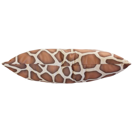 Giraffe Print Decorative Pillow, Made in the USA