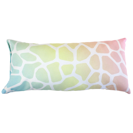 Giraffe Print Decorative Pillow, Made in the USA