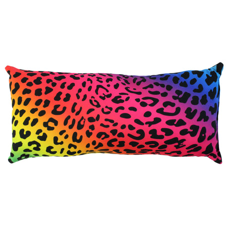 Leopard Print Decorative Pillow, Made in the USA