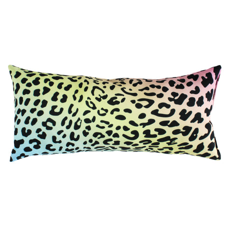 Leopard Print Decorative Pillow, Made in the USA