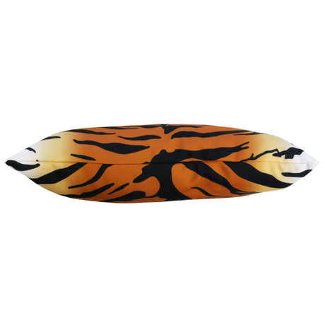 Tiger Print Decorative Pillow, Made in the USA