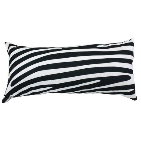 Zebra Print Decorative Pillow, Made in the USA