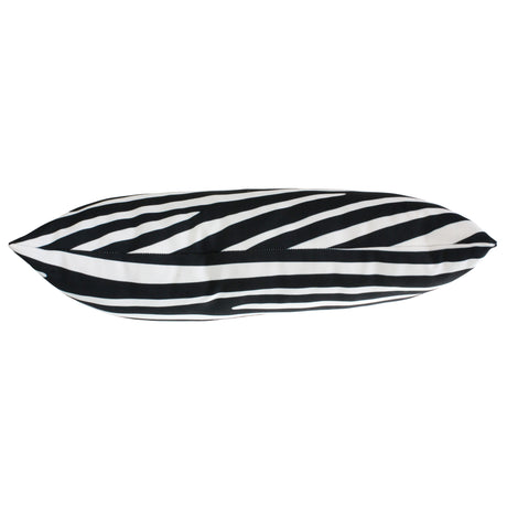 Zebra Print Decorative Pillow, Made in the USA