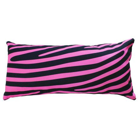 Zebra Print Decorative Pillow, Made in the USA