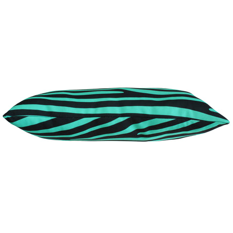 Zebra Print Decorative Pillow, Made in the USA