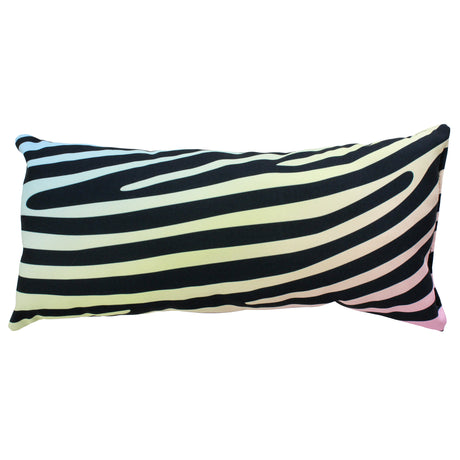 Zebra Print Decorative Pillow, Made in the USA