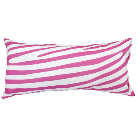 Zebra Print Decorative Pillow, Made in the USA
