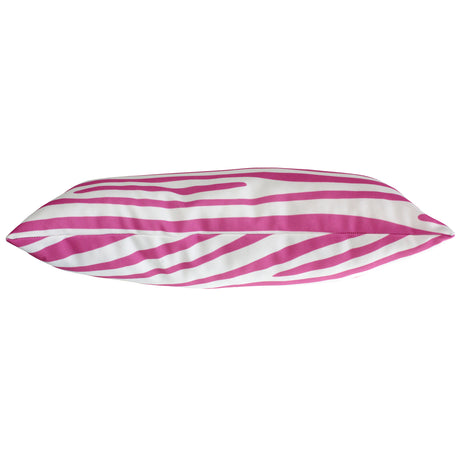 Zebra Print Decorative Pillow, Made in the USA