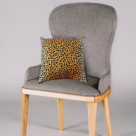 Cheetah Print Decorative Pillow, Made in the USA
