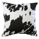 Cow Print Decorative Pillow, Made in the USA