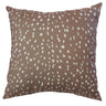 Deer Print Decorative Pillow, Made in the USA, More Colors