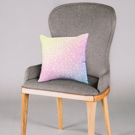 Deer Print Decorative Pillow, Made in the USA