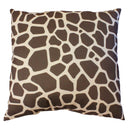 Giraffe Print Decorative Pillow, Made in the USA