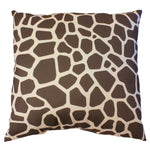 Giraffe Print Decorative Pillow, Made in the USA, More Colors