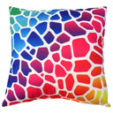 Giraffe Print Decorative Pillow, Made in the USA