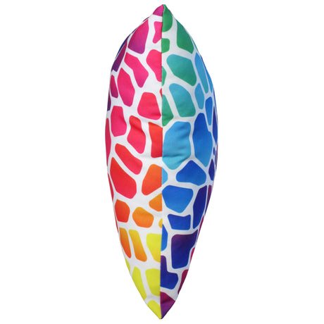 Giraffe Print Decorative Pillow, Made in the USA