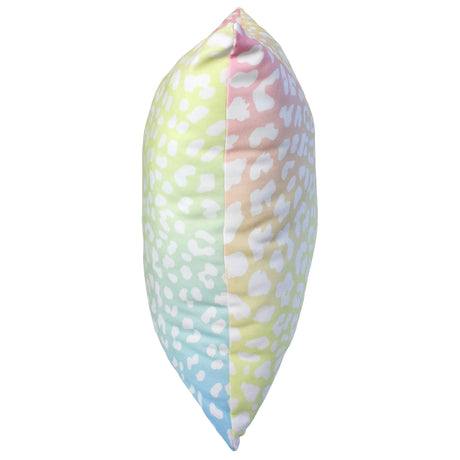 Leopard Print Decorative Pillow, Made in the USA