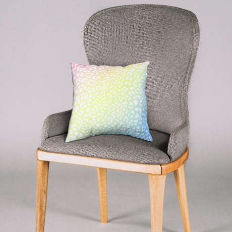 Leopard Print Decorative Pillow, Made in the USA