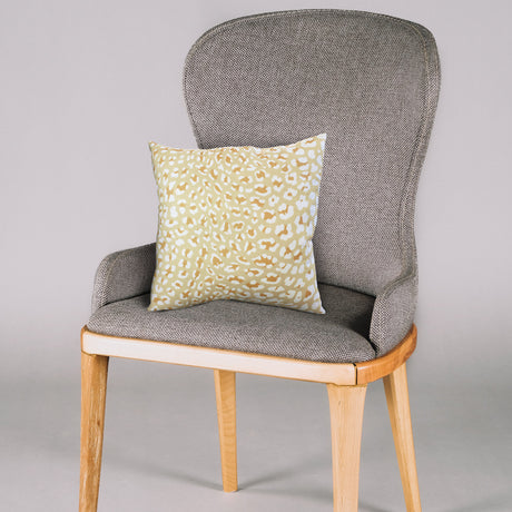 Leopard Print Decorative Pillow, Made in the USA