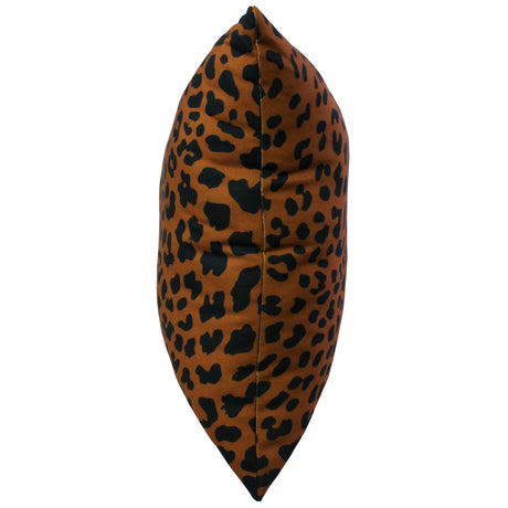 Leopard Print Decorative Pillow, Made in the USA