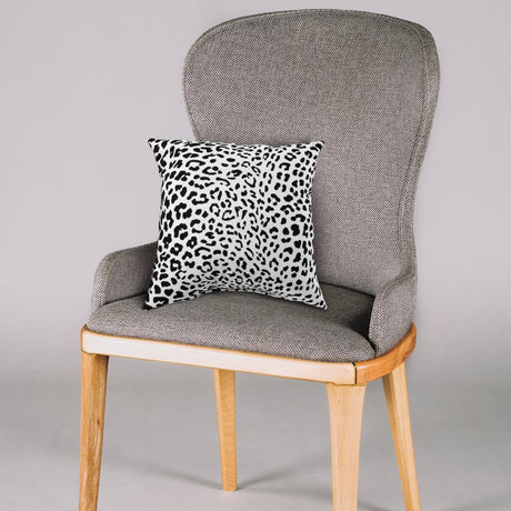 Leopard Print Decorative Pillow, Made in the USA