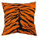 Tiger Print Decorative Pillow, Made in the USA