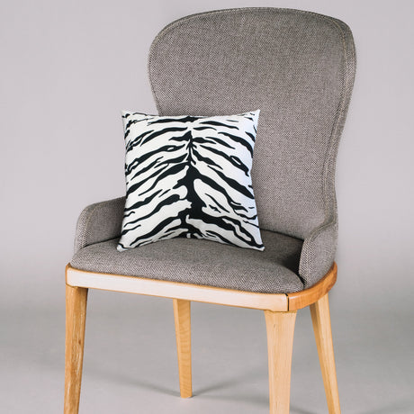 Tiger Print Decorative Pillow, Made in the USA