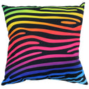 Zebra Print Decorative Pillow, Made in the USA