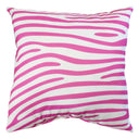 Zebra Print Decorative Pillow, Made in the USA