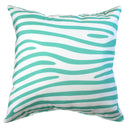 Zebra Print Decorative Pillow, Made in the USA
