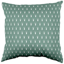 Deer Pattern Decorative Pillow, Made in the USA, 2 Sizes