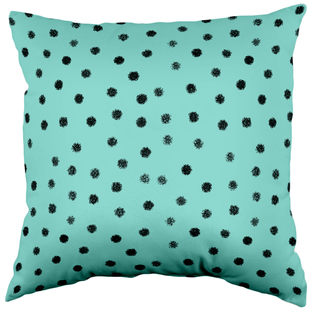 Dotted Decorative Pillow, 2 Sizes, Made in the USA, More Colors