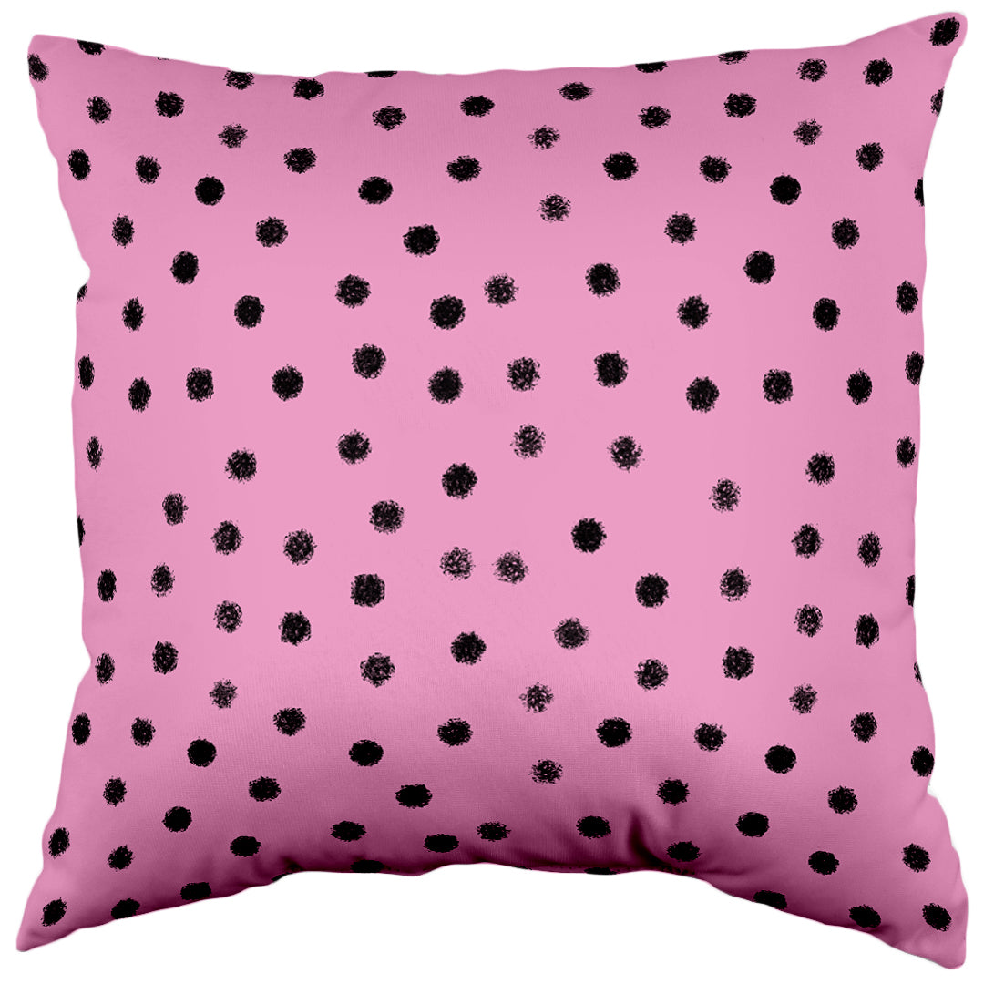 Dotted Decorative Pillow, 2 Sizes, Made in the USA, More Colors
