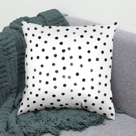 Dotted Decorative Pillow, 2 Sizes, Made in the USA