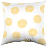 Boho Flowers Decorative Pillow, 2 Sizes, Made in the USA, More Colors