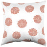 Boho Flowers Decorative Pillow, 2 Sizes, Made in the USA, More Colors